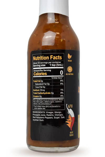 Tropical Habanero Hot Sauce