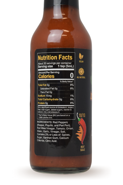 Carolina Reaper Hot Sauce