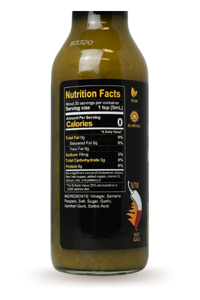 Serrano Hot Sauce